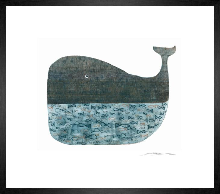 BLUE WHALE II ETCHING