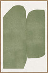 GREEN PAPER CUT MODERN